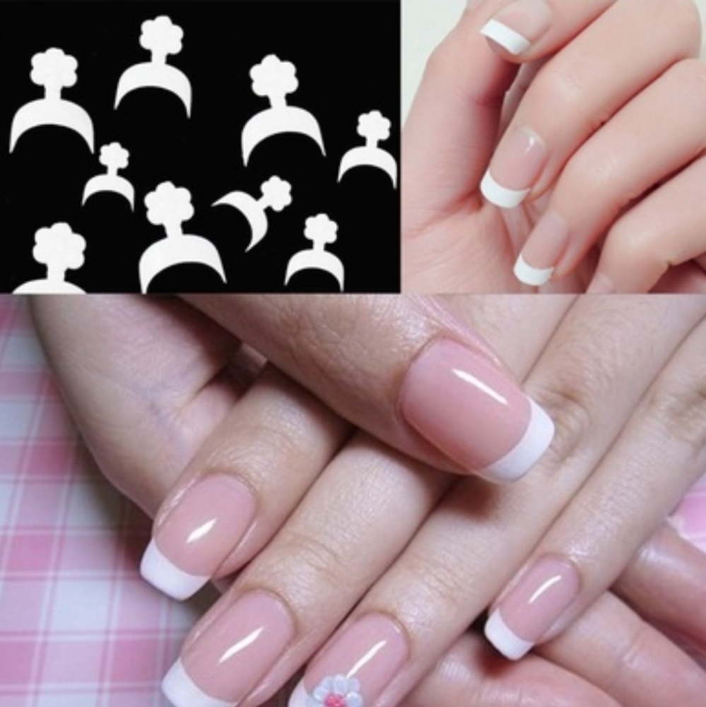 NEW 100 piece Professional French Manicure Nail tips NEW